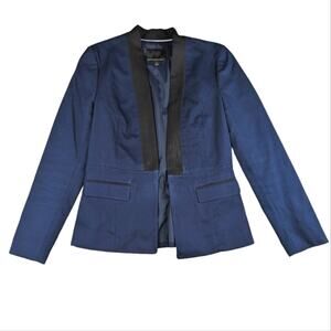 Banana Republic Tuxedo Blazer Navy Blue - Women's Size 4